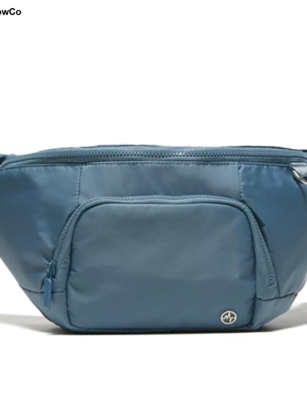 Water-Repellent Nylon Fanny Pack with Mesh Pockets Adjustable Strap
